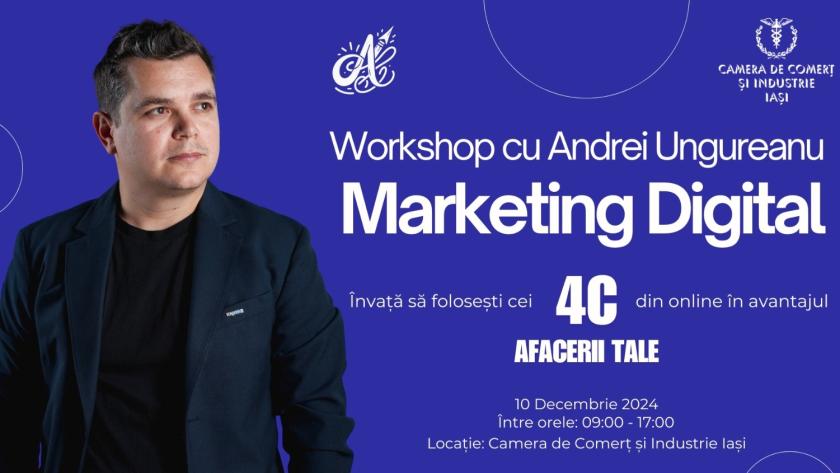 Atelierul de marketing digital de la Camera de Comerț