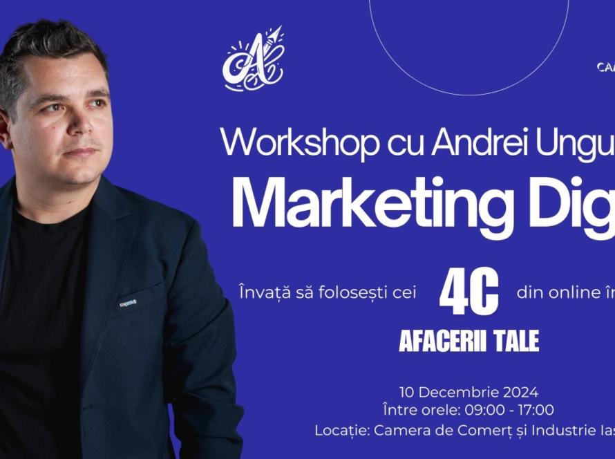 Atelierul de marketing digital de la Camera de Comerț